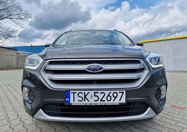 Ford Kuga cena 64900 przebieg: 103500, rok produkcji 2018 z Suchedniów małe 352